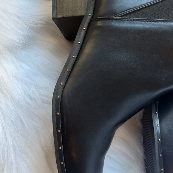 Bar III Gabby Ankle Booties Black - Size 10 - Picture 3 of 8